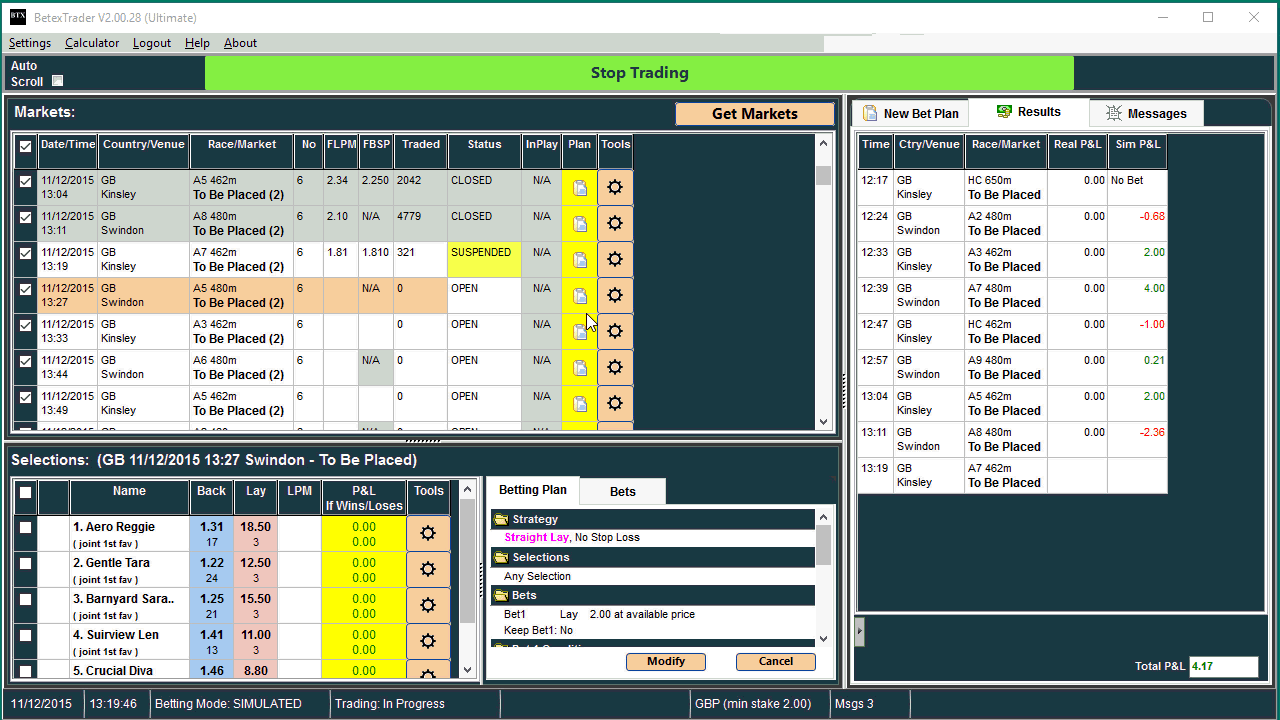 Betextrader Free Trial Page